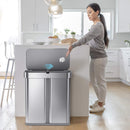 Lixeira Dupla Inteligente com Comando de Voz e Sensor – SimpleClean