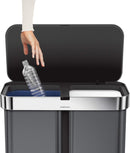 Lixeira Dupla Inteligente com Comando de Voz e Sensor – SimpleClean