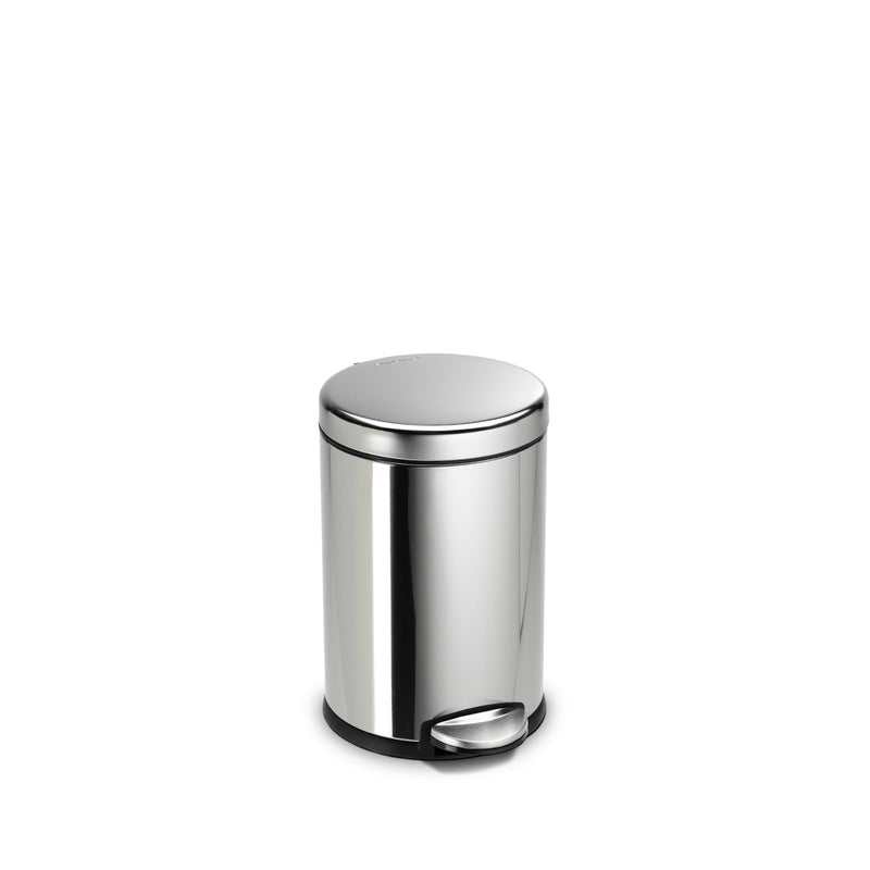 Lixeira Redonda com Pedal 4,5L – SimpleClean