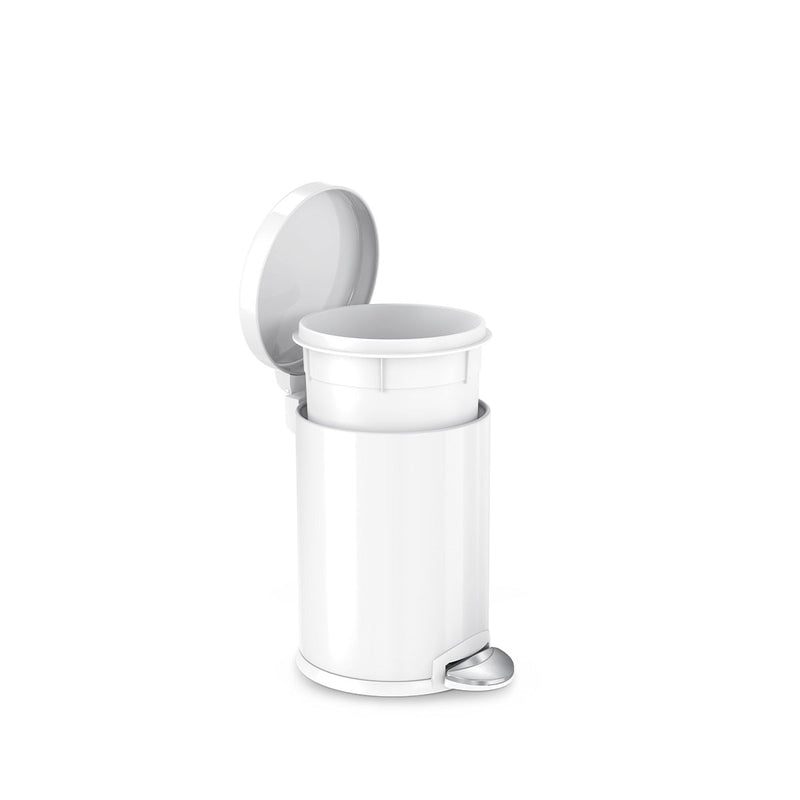 Lixeira Redonda com Pedal 4,5L – SimpleClean