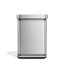 Lixeira Retangular com Pedal e Bolso para Saco – SimpleClean