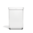 Lixeira Retangular com Pedal e Bolso para Saco – SimpleClean