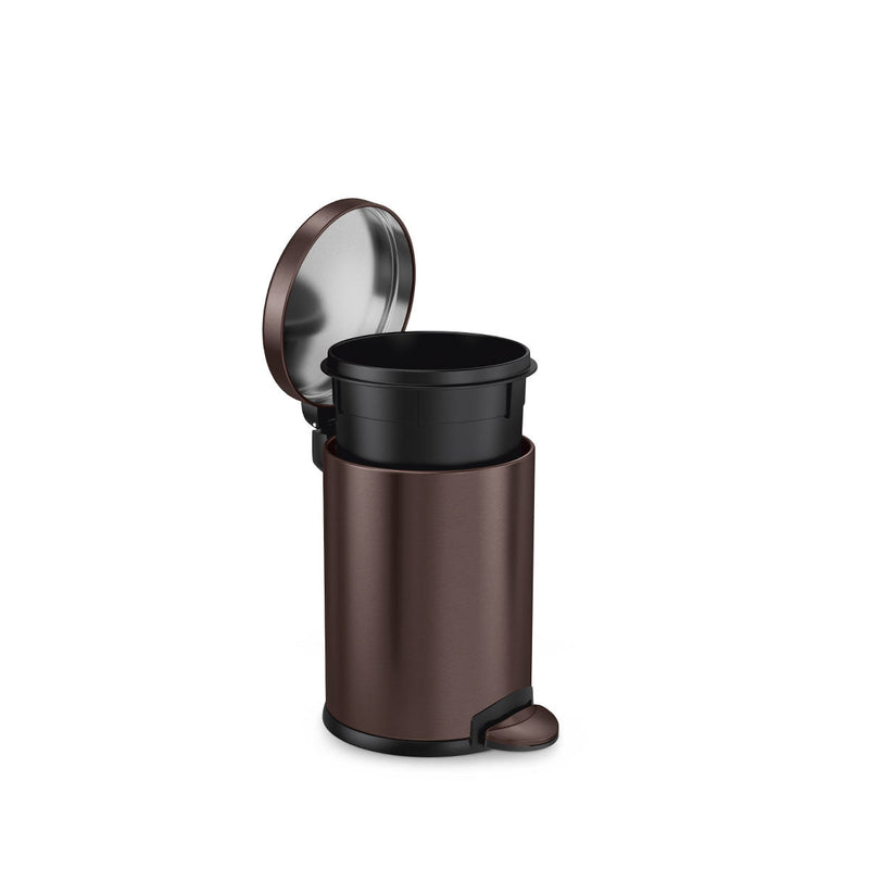 Lixeira Redonda com Pedal 4,5L – SimpleClean