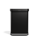 Lixeira Retangular com Pedal e Bolso para Saco – SimpleClean