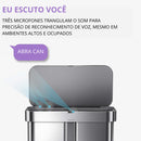 Lixeira Dupla Inteligente com Comando de Voz e Sensor – SimpleClean