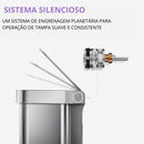 Lixeira Dupla Inteligente com Comando de Voz e Sensor – SimpleClean
