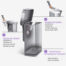 Lixeira Dupla Inteligente com Comando de Voz e Sensor – SimpleClean