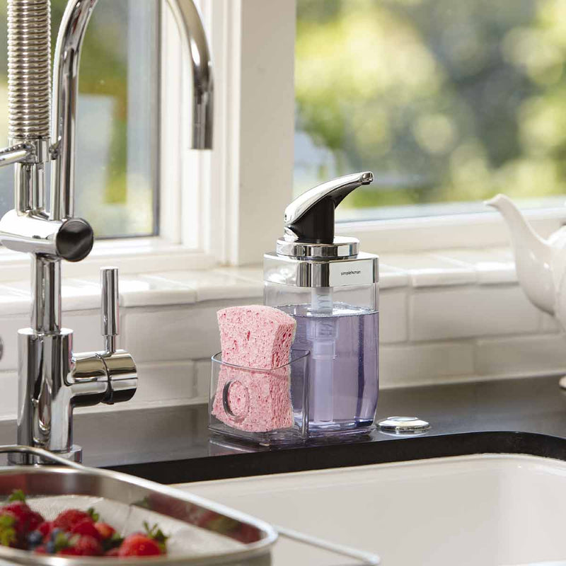Dispenser Quadrado com Suporte – SimpleClean