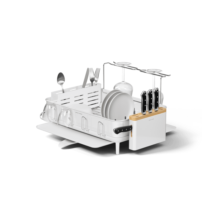 DryFlow™ – Escorredor de Louças Inox 360° Simple Clean