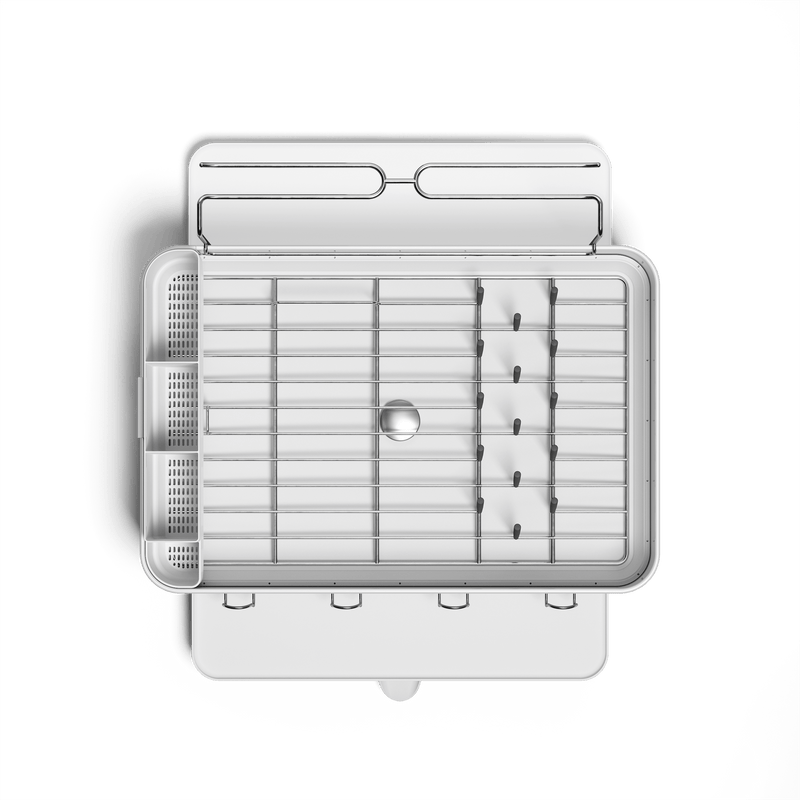 DryFlow™ – Escorredor de Louças Inox 360° Simple Clean