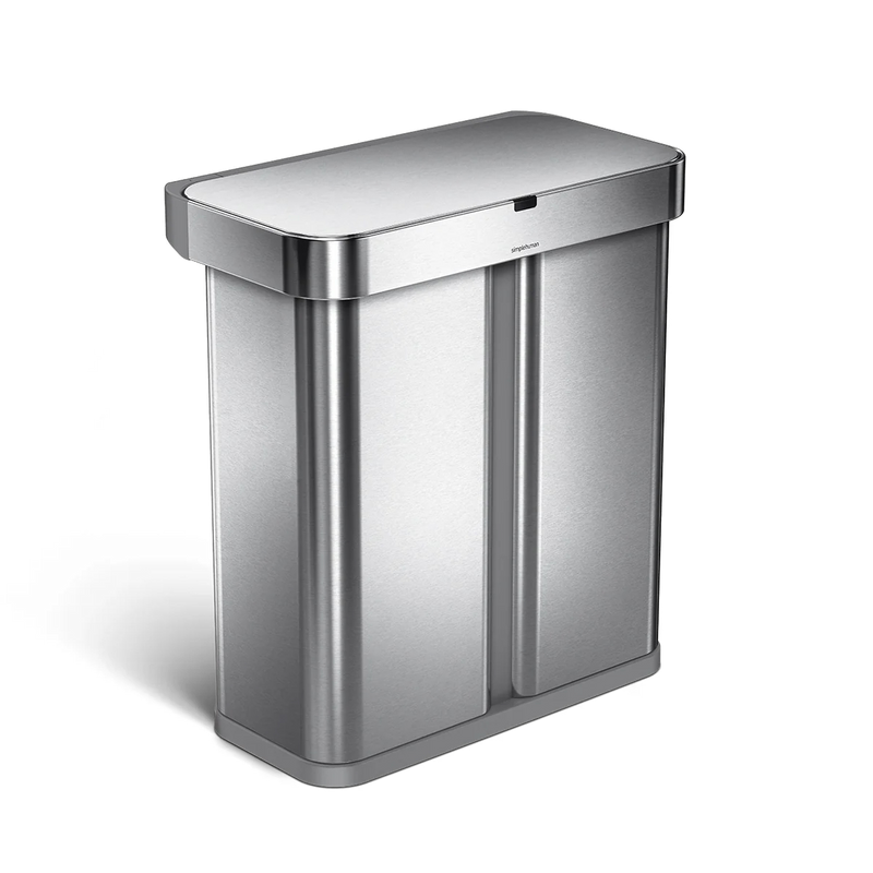 Lixeira Dupla Inteligente com Comando de Voz e Sensor – SimpleClean